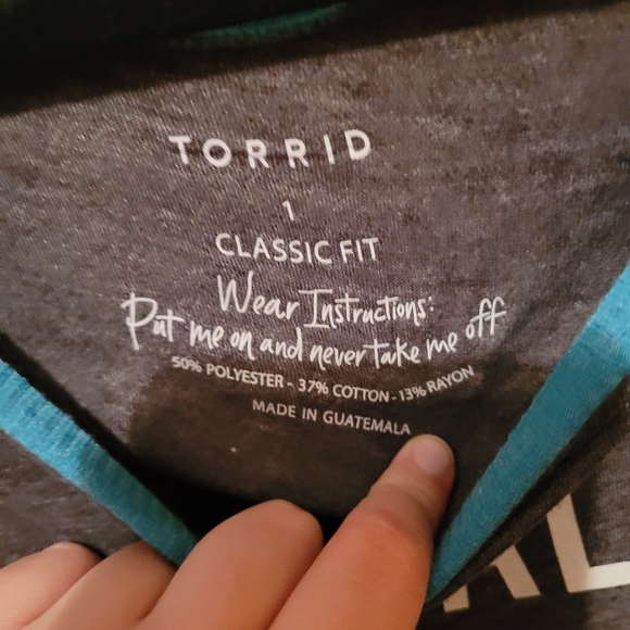 Torrid "Mentally rolling my eyes right now" T-shirt - Picture 4 of 5